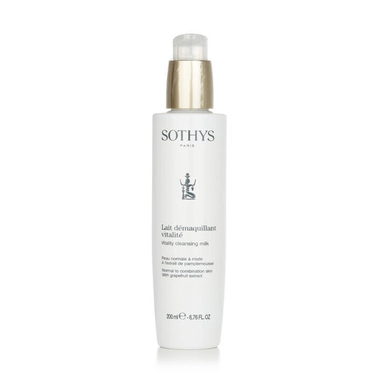 Sothys Vitality Cleansing Milk - For Normal to Combination Skin, With Grapefruit Extract 200ml/6.76oz