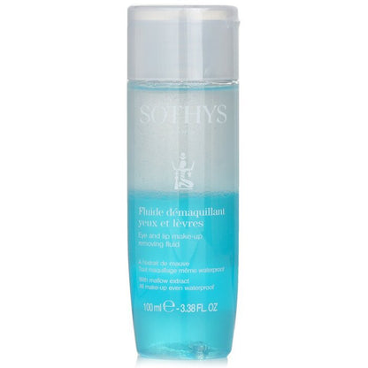 Sothys Eye And Lip Make Up Removing Fluid With Mallow Extract - For All Make Up Even Waterproof 100ml