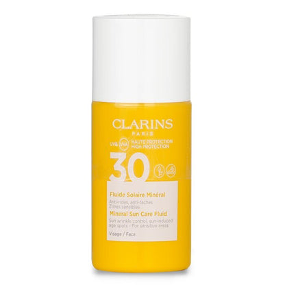 Clarins Fluide Solaire Minéral Visage SPF 30 - Pour les Zones Sensibles 30ml/1oz