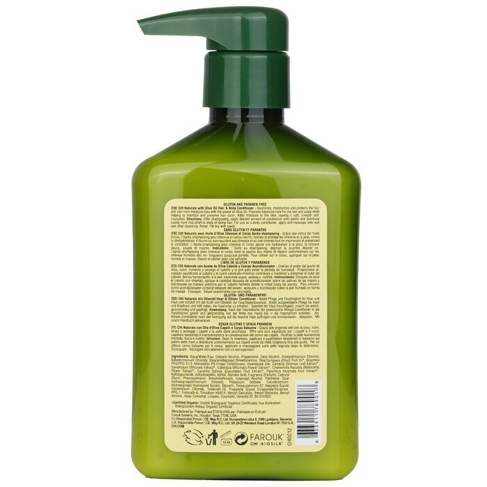 CHI Olive Organics Hair & Body Conditioner (For Hair and Skin) 340ml/11.5oz