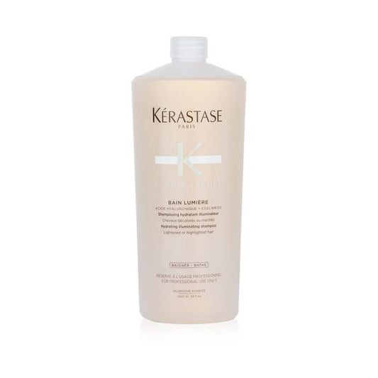 Kerastase Blond Absolu Bain Lumiere Shampooing Hydratant Illuminant (Cheveux Éclaircis ou Mèchés) 1000ml/34oz
