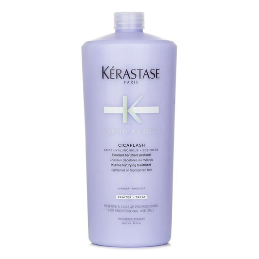 Kerastase Blond Absolu Cicaflash Soin Fortifiant Intense (Cheveux Éclaircis ou Mèchés) 1000ml/34oz