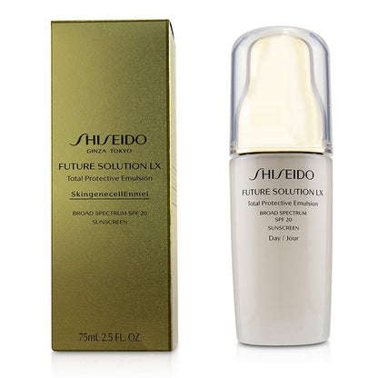 Shiseido Future Solution LX Émulsion Protectrice Totale SPF 20 75ml/2.5oz