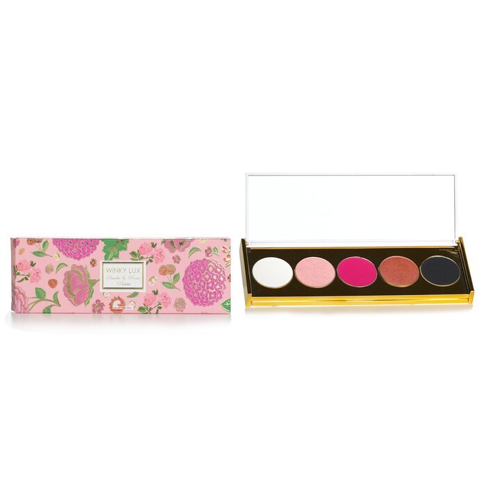 Winky Lux Custom Eyes Shadow Palette (5x Eyeshadow) - # Smoke & Rose 10g/0.35oz