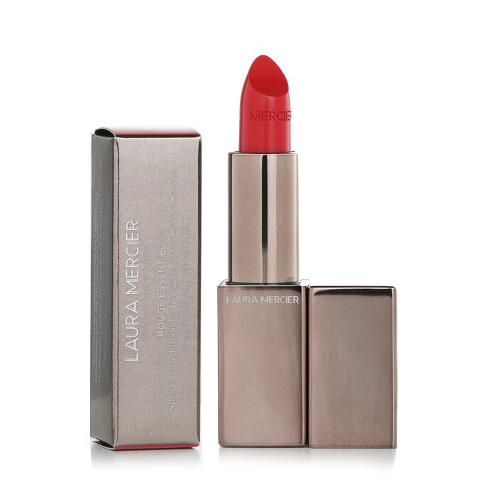 Laura Mercier Rouge Essentiel Silky Creme Lipstick - # Rouge Electrique (Orange Red) 3.5g/0.12oz