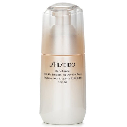 Shiseido Benefiance Wrinkle Smoothing Day Emulsion SPF 20 75ml/2.5oz