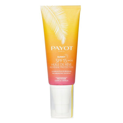 Payot Sunny SPF 15 Medium Protection The Sublimating Tan Effect - For Body & Hair 100ml/3.3oz