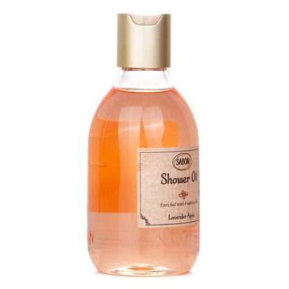 Sabon Huile de Douche - Pomme Lavande (Bouteille en Plastique) 300ml/10.1oz