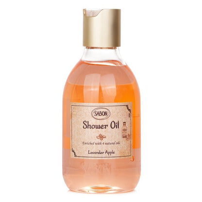 Sabon Huile de Douche - Pomme Lavande (Bouteille en Plastique) 300ml/10.1oz