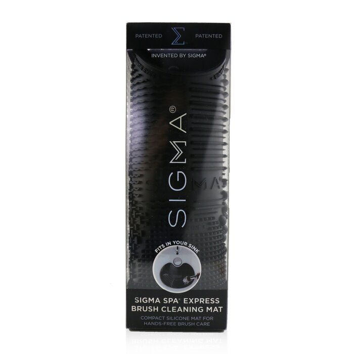 Sigma Beauty Spa Tapis Express de Nettoyage de Pinceaux - Noir