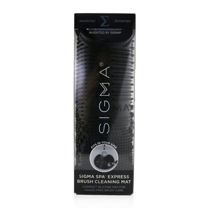 Sigma Beauty Spa Tapis Express de Nettoyage de Pinceaux - Noir