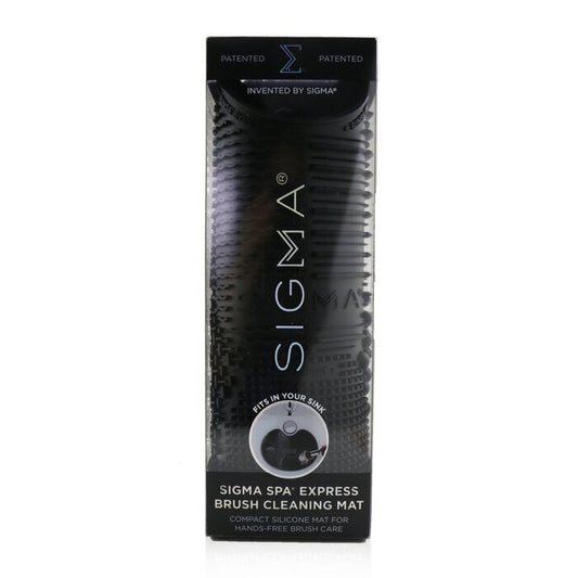 Sigma Beauty Spa Tapis Express de Nettoyage de Pinceaux - Noir