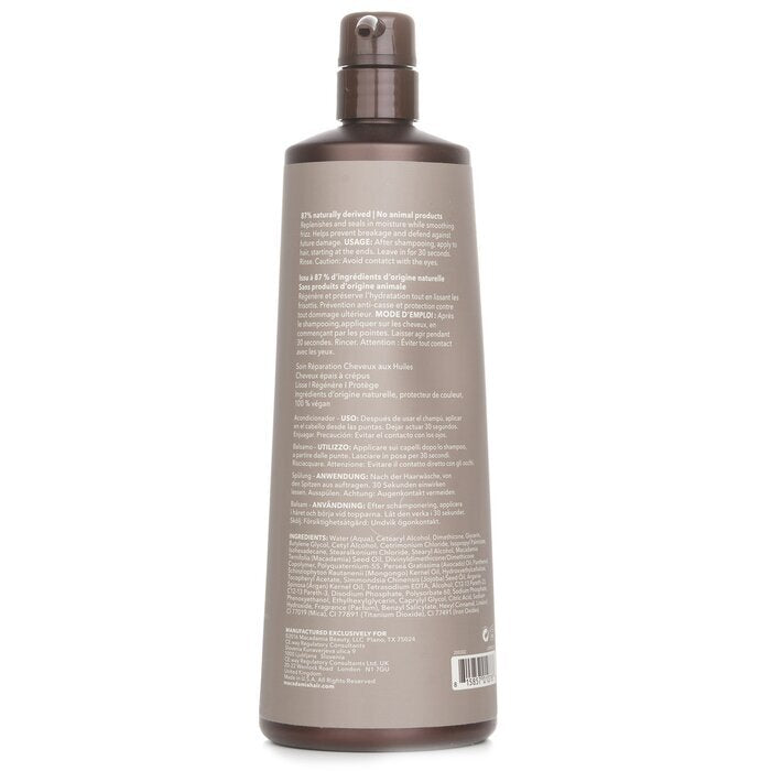 Macadamia Natural Oil Professional Ultra Rich Repair Conditioner (Coarse to Coiled Textures) 1000ml/33.8oz