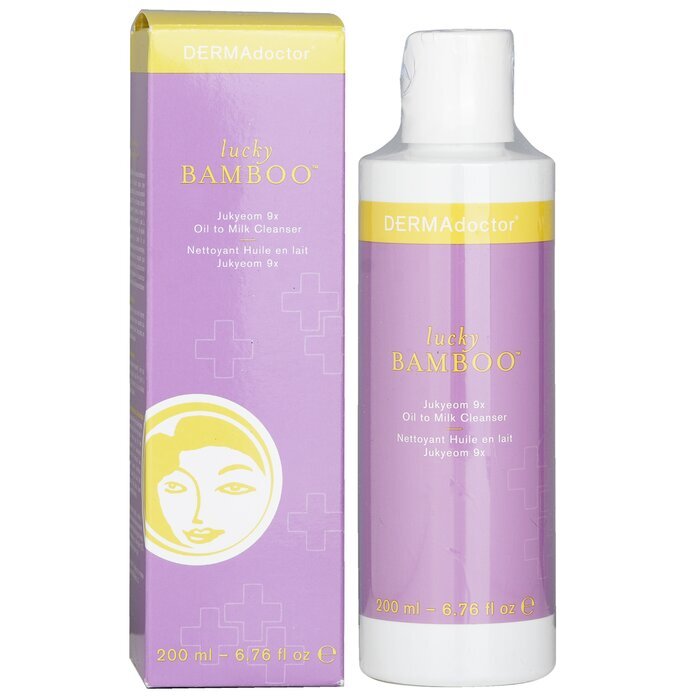DERMAdoctor Lucky Bamboo Jukyeom 9x Huile en Lait Nettoyant 200ml/6.76oz