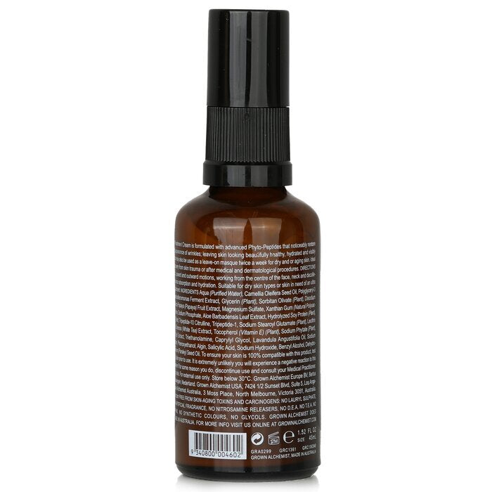 Grown Alchemist Crème de Soin Anti-Âge - Phyto-Peptide, Extrait de Thé Blanc 45ml/1,52oz