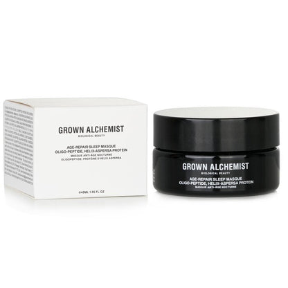 Grown Alchemist Masque de Nuit Réparateur Anti-Âge - Oligo-Peptide, Protéine Helix-Aspersa 40ml/1.35oz