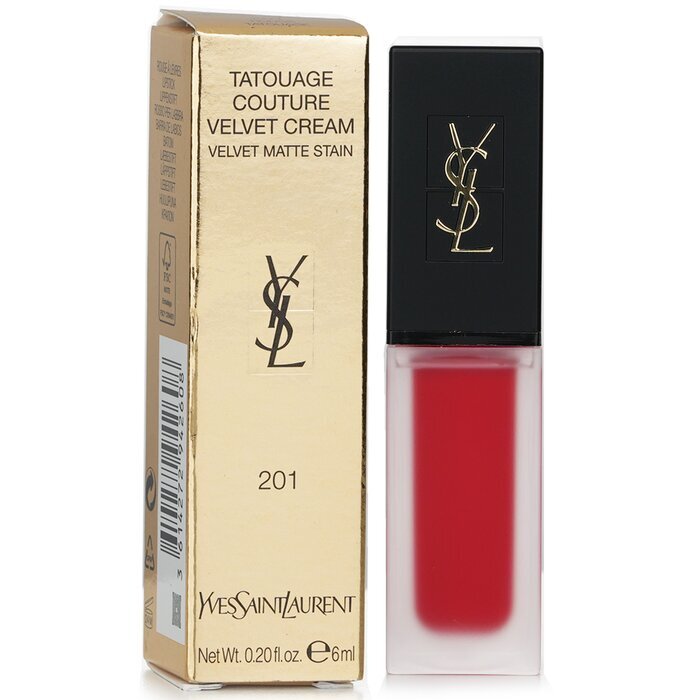 Yves Saint Laurent Tatouage Couture Velvet Cream Velvet Matte Stain - # 201 Rouge Tatouage 6ml/0.2oz