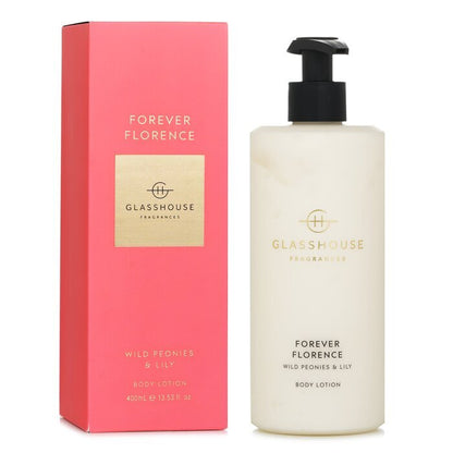 Glasshouse Body Lotion - Forever Florence (Wild Peonies & Lily) 400ml/13.53oz