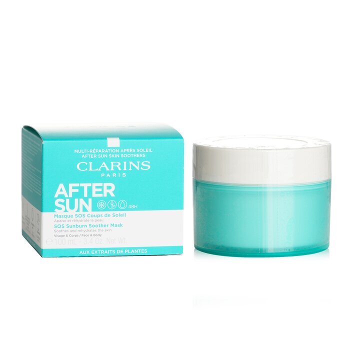 Clarins Masque SOS Apaisant Coup de Soleil Après-Soleil - Pour le Visage et le Corps 100ml/3.4oz
