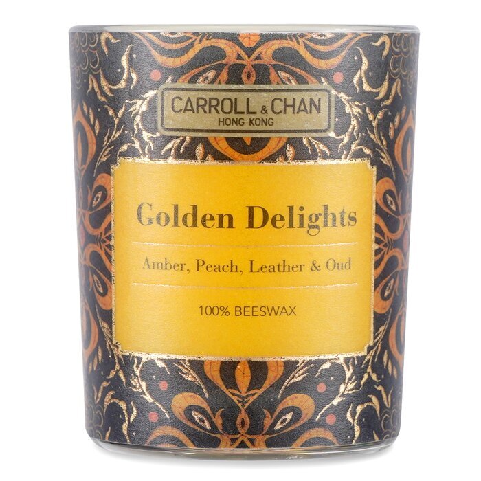 Carroll & Chan Bougie Votive 100% Cire d'Abeille - Délices Dorés 65g/2.3oz