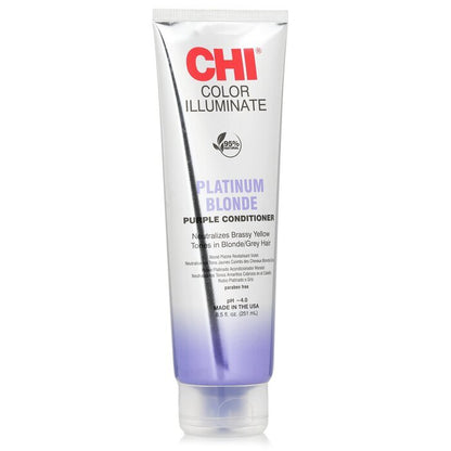 CHI Ionic Color Illuminate Conditioner -  Platinum Blonde 251ml