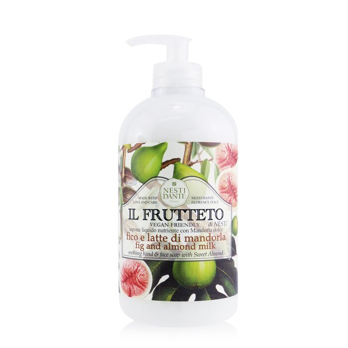 Nesti Dante Il Frutteto Soothing Hand & Face Soap With Sweet Almond - Fig And Almond Milk 500ml/16.9oz