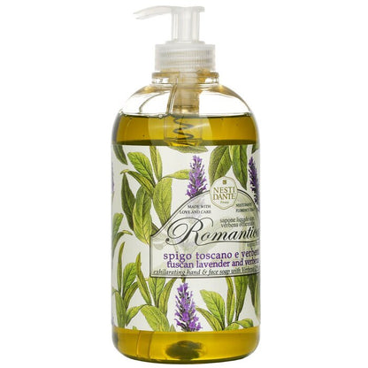 Nesti Dante Romantica Exhilarating Hand & Face Soap With Verbena Officinalis - Lavender And Verbena 500ml/16.9oz