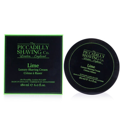 The Piccadilly Shaving Co. Lime Luxury Shaving Cream 180g/6oz