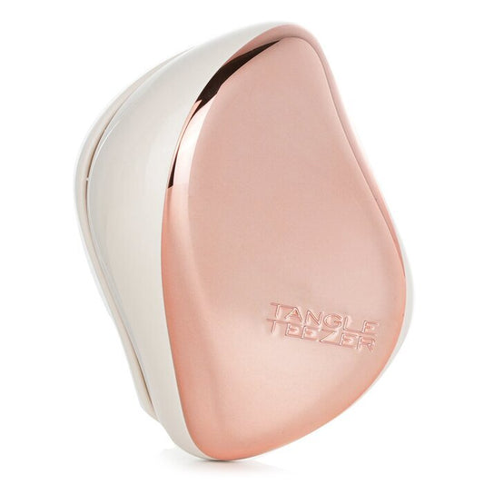 Tangle Teezer Compact Styler On-The-Go Detangling Hair Brush - # Ivory Rose Gold 1pc