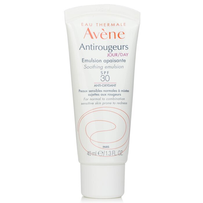 Avene Antirougeurs DAY Soothing Emulsion SPF 30 - For Normal to Combination Sensitive Skin Prone to Redness 40ml/1.3oz