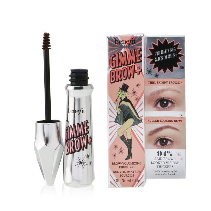 Benefit Gimme Brow+ Volumizing Fiber Gel - #3.5 (Warm Auburn Brown) 3g/0.1oz