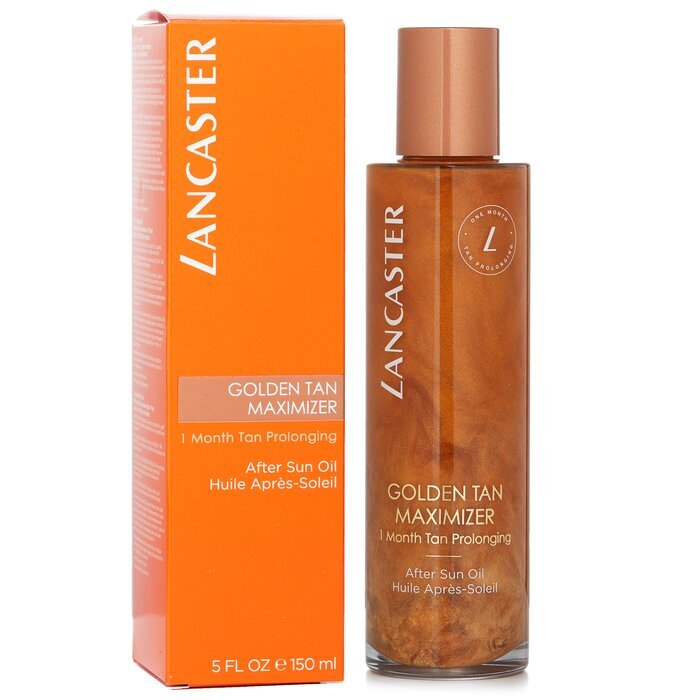 Lancaster Golden Tan Maximizer Huile Après-Soleil Prolongatrice de Bronzage 1 Mois 150ml/5oz