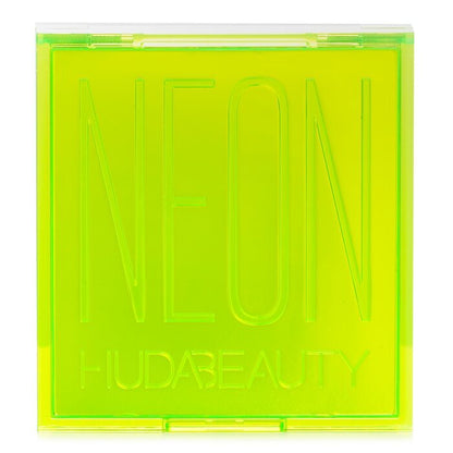 Huda Beauty Neon Obsessions Pressed Pigment Eyeshadow Palette (9x Eyeshadow) - # Neon Green 9x1.1g/0.038oz