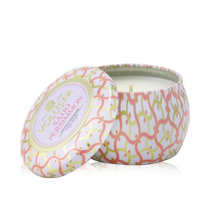Bougie Mini Boîte Voluspa - Saijo Kaki 113g/4oz
