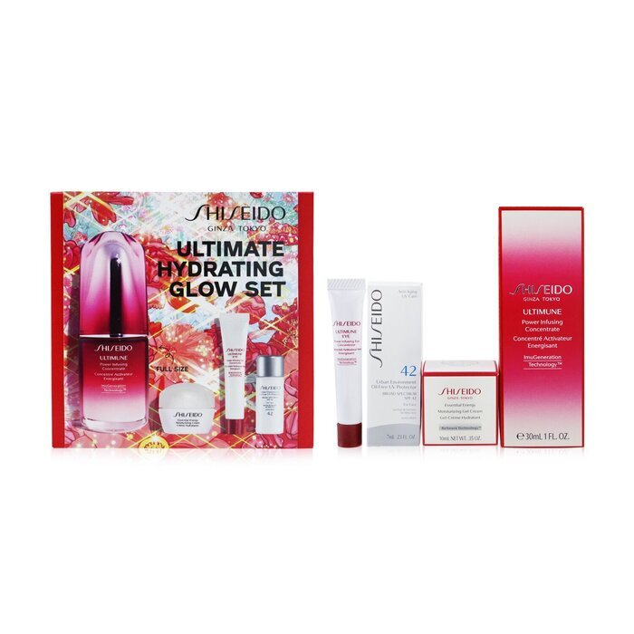 Shiseido Coffret Éclat Hydratant Ultime 4pcs