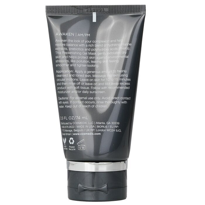 CosMedix Elite Awaken Gel Masque Réparateur 74ml/2.5oz