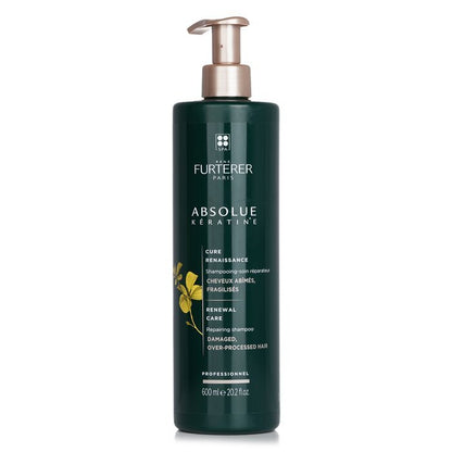 Rene Furterer Absolue Kèratine Renewal Care Repairing Shampoo - Damaged, Over-Processed Hair (Salon Product) 600ml/20.2oz