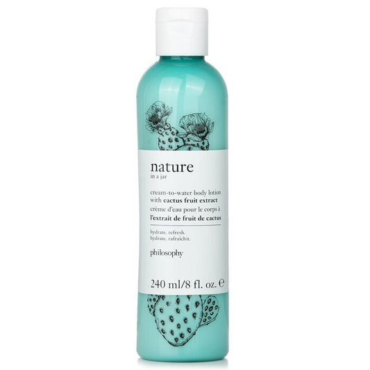 Philosophy Nature In A Jar Cream-To-Water Body Lotion With Cactus Fruit Extract 240ml/8oz