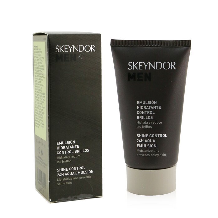 SKEYNDOR Men Shine Control 24H Aqua Emulsion - Moisturize & Prevents Shiny Skin  (For Normalise Mixed & Oily Skins) 50ml/1.7oz