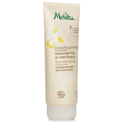 Melvita Meadowsweet & Acacia Honey Shower Scrub 200ml/6.7oz