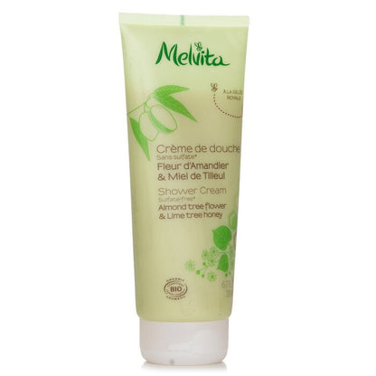 Melvita Almond Tree Flower & Lime Tree Honey Shower Cream 200ml/6.7oz