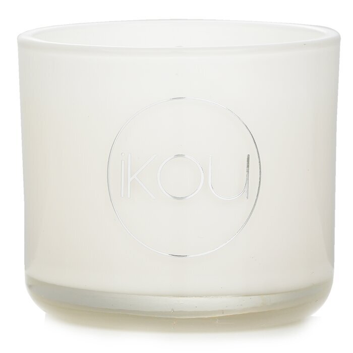 iKOU Essentials Bougie en Cire Naturelle d'Aromathérapie en Verre - Anti-Stress (Lavande & Géranium) 100177 85g