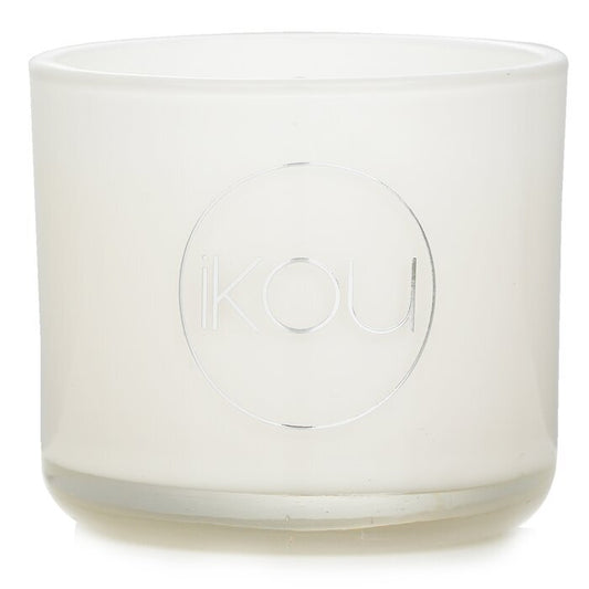 iKOU Essentials Bougie en Cire Naturelle d'Aromathérapie en Verre - Anti-Stress (Lavande & Géranium) 100177 85g