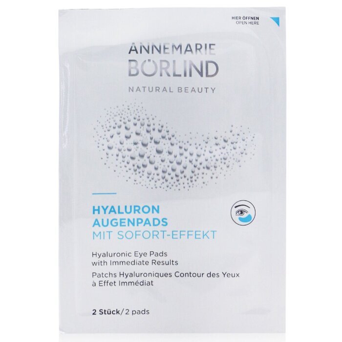 Annemarie Borlind Hyaluronic Eye Pads with Immediate Results 6x2pads