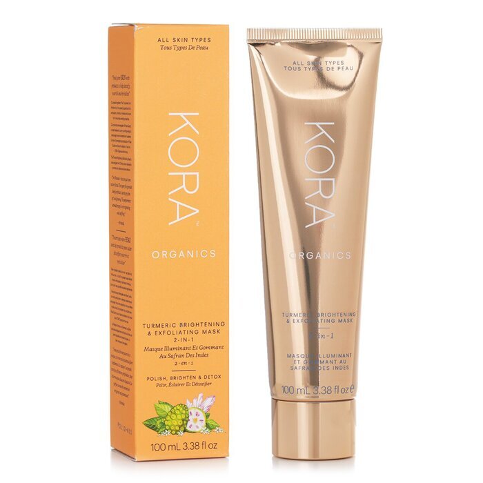 Kora Organics Turmeric Brightening & Exfoliating Mask 100ml