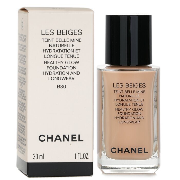 Chanel Les Beiges Teint Belle Mine Naturelle Healthy Glow Hydration And Longwear Foundation - # B30 30ml/1oz