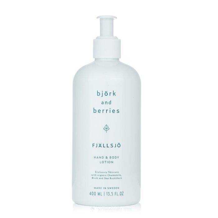 Bjork & Berries Fjallsjo Hand & Body Lotion 400ml/13.5oz