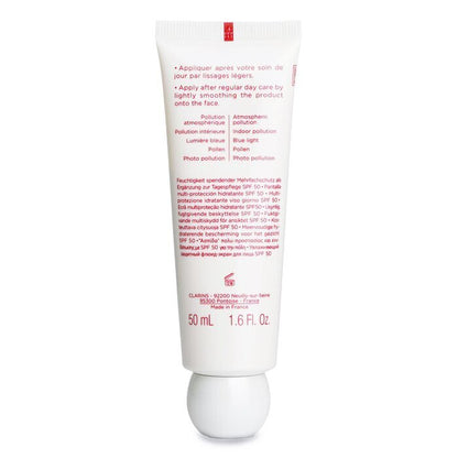 Clarins UV Plus [5P] Écran Hydratant Multi-Protection Anti-Pollution SPF 50 - Translucide 50ml/1.6oz