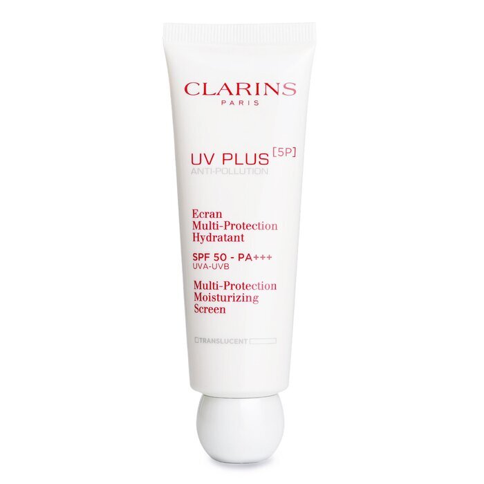 Clarins UV Plus [5P] Écran Hydratant Multi-Protection Anti-Pollution SPF 50 - Translucide 50ml/1.6oz