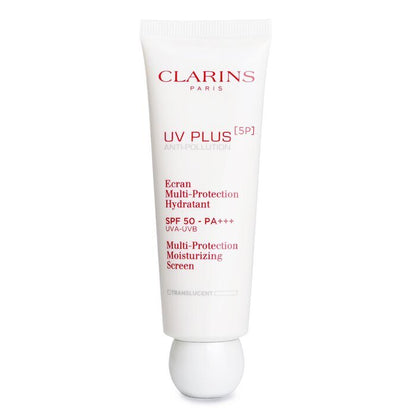 Clarins UV Plus [5P] Écran Hydratant Multi-Protection Anti-Pollution SPF 50 - Translucide 50ml/1.6oz